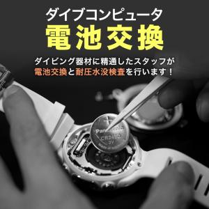 ダイブコンピュータ電池交換+耐圧水没検査【特急プラン】48時間対応｜divingya