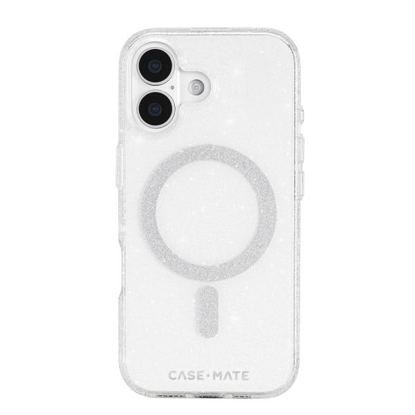 Case-Mate ケースメイト トゥインクル シルバー iPhone17用 MagSafe対応 [...