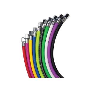 フレックスメッシュホース LPホース [80cm]  レギュレター・オクトパスホース  軽量・高耐久...