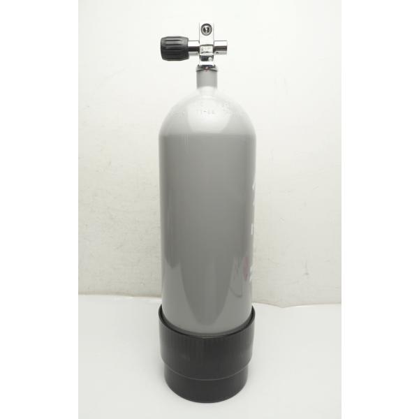 300気圧 8L エアータンク 鋼製 29.4MPa 300kg/cm2 ボンベ スチールタンク 鋼...