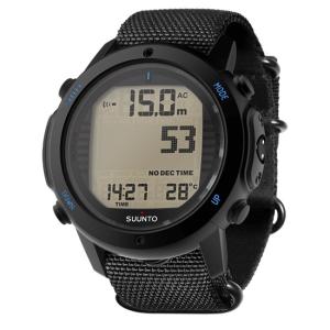 SUUNTO（スント） DX Black Elastomer ブラックウレタンベルト ダイブ 