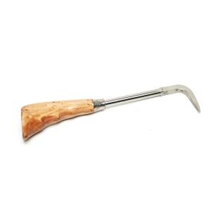 木製グリップ＆ステンフック 手鉤・ハンドギャフ 28cm