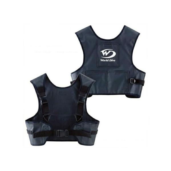 World Dive ワールドダイブ ドライスーツ専用ウエイトベスト ver.2（ウェイトベスト 単...