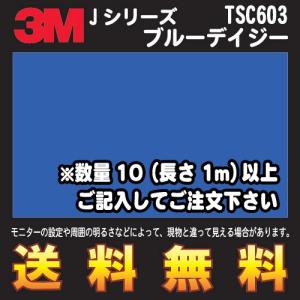 3M スコッチカル フィルム Jシリーズ (透過タイプ) TSC603 ブルーデイジー 幅1m (長さ1mから・10cm単位の切売販売) レビュー記入で送料無料｜diy-filmfactory