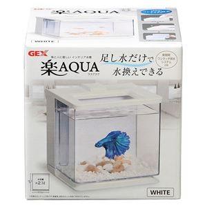 Gex 楽アクア ホワイト 水槽用品 ペット用品 Pymr Go Th