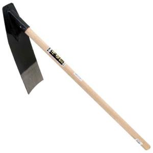 (農機具 くわ)　佐賀向　平鍬　鉄 135×910mm (土づくり/農作業/畑)