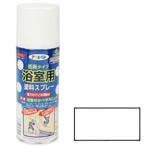 スプレー塗料 浴室 塗料 スプレー　300ML　白色 アサヒペン｜diy-kiraku