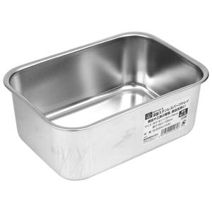 ステンレストレー バット ステンレス　パーツトレー　191×137×74mm　皿