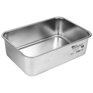 ステンレストレー バット ステンレス　パーツトレー　267×186×81mm　皿