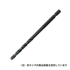 （ドリル 刃）　鉄工ドリル　6mm　ワンタッチ　ドリルビット　シンニング処理　（軽合金・鉄鋼・アルミ・樹脂・木材の穴あけ）｜diy-kiraku