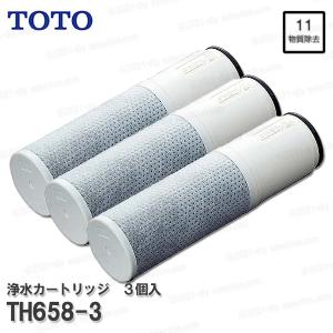 TOTO 浄水カートリッジ TH658-1S（標準タイプ）3個入り 内蔵形 ５物質