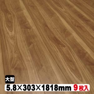 リフォームフロア【捨貼用】6SUN（24kg/1.5坪入）（B品／アウトレット）特殊シート加工 1本溝 ブラウン フローリング 床 張り替え DIY