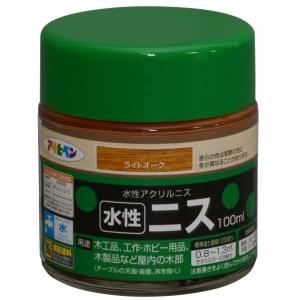 アサヒペン 水性ニス ライトオーク 100ml