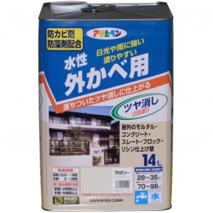激安送料込【新品未使用】外壁用 水性 シリコン 外かべ用 16kg 塗料 ペンキ 水性シリコン外かべ用 01ホワイト 16kg【別送品】 | ペンキ（塗料