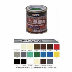 アサヒペン 油性高耐久鉄部用 グリーン 1/12L IK-13｜diy-tool