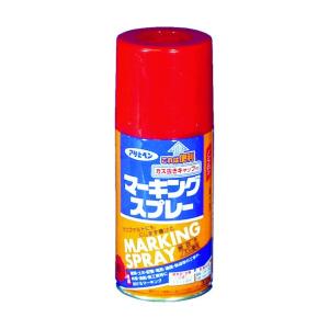 アサヒペン マーキングスプレー 赤 300ml 1点の商品画像