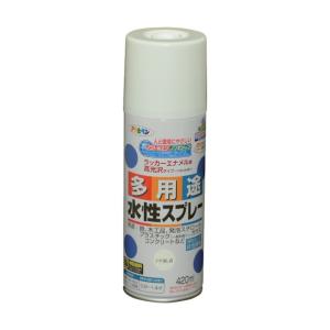 アサヒペン 水性多用途スプレー ツヤ消し白 420ml