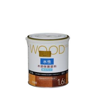 カインズ WOOD 水性塗料 木部保護用 オーク 1.6L