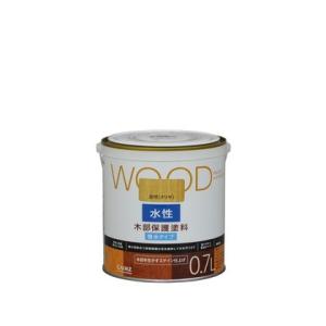 カインズ WOOD 水性塗料 木部保護用 透明（クリヤ） 0.7L