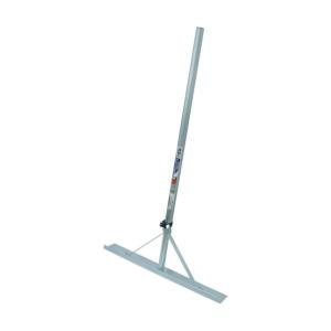 浅香工業 金象印 伸縮式アルミ替板レーキ AP 柄付 先幅:550mm、全長:960~1550mm