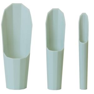 浅香工業 FG プラ多肉に使える土入れ3点セット ミスティグリーン 192444