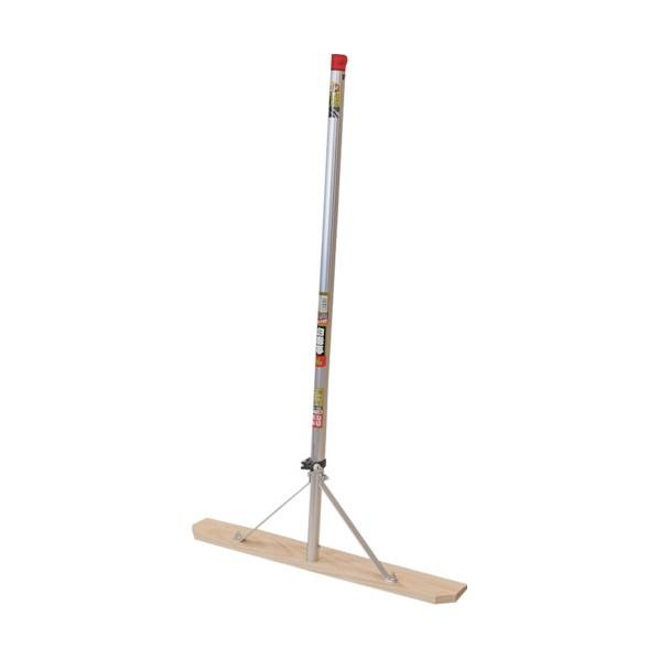 浅香工業 伸縮式木製替板レーキ 600 S付 072388 1点【2512DFD_3】