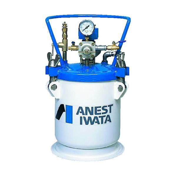 アネスト岩田キャンベル 塗料加圧タンク汎用（自動攪拌式）１０Ｌ 335 x 335 x 590 mm...
