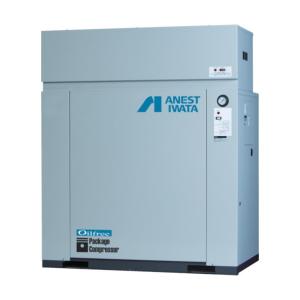 コンプレッサー　iwata ANEST IWATA/アネスト岩田 1.5kW 2馬力 給油式レシプロコンプレッサー