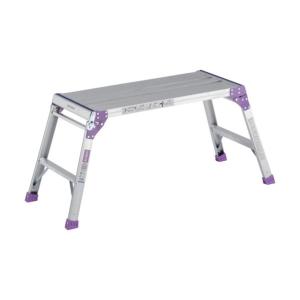 長谷川工業 (配送先法人限定) 足場台 DRX-0725c 天板長さ70cm／高さ