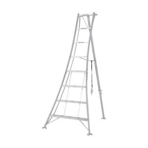 SHINSEI アルミ製 三脚脚立 6尺 180cm SIN-06 補助ステップ付き SHINSEI アルミ製 三脚脚立 6尺 180cm SIN-06 補助ステップ付き