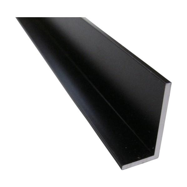 ※法人専用品※アルインコ アルミ不等辺アングル 10X20x1．5ブラック 2m HP205K 1個
