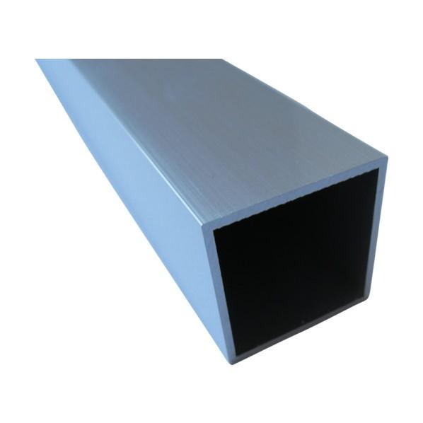 ※法人専用品※アルインコ アルミ角パイプ 40X40X2．0 シルバー艶消し 2m 40 x 200...