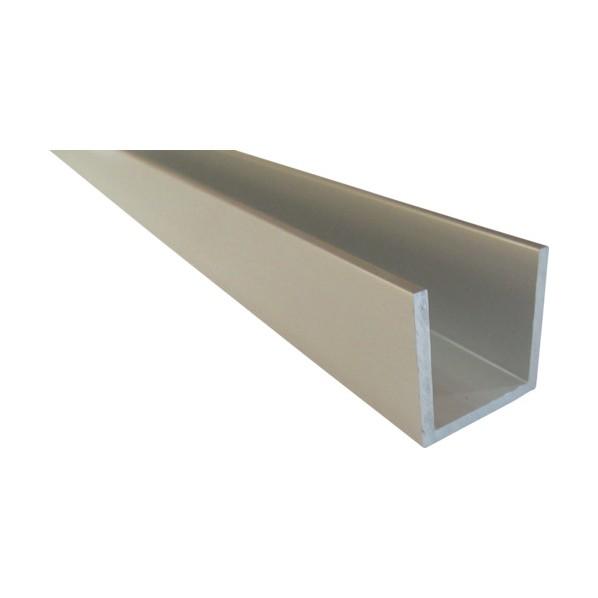 ※法人専用品※アルインコ アルミチャンネル 12X12X2.0 シルバー艶消し 2m FE208S2...
