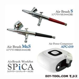 エアテックス エアブラシワークセットスピカ APC019-s