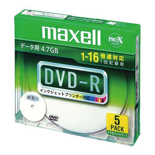 マクセル DVD-R/4.7GB DR47WPD.S1P5S A 1