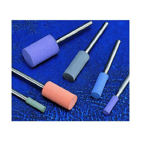 アルゴフアイルジャパン 軸付ゴム砥石 #80 Φ8×20 Φ3.0軸 AR430