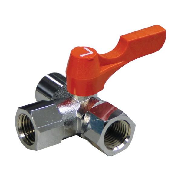 アソー ASOHエースボール3W横型三方弁内X内ネジ型PT1/8 BT-1111R