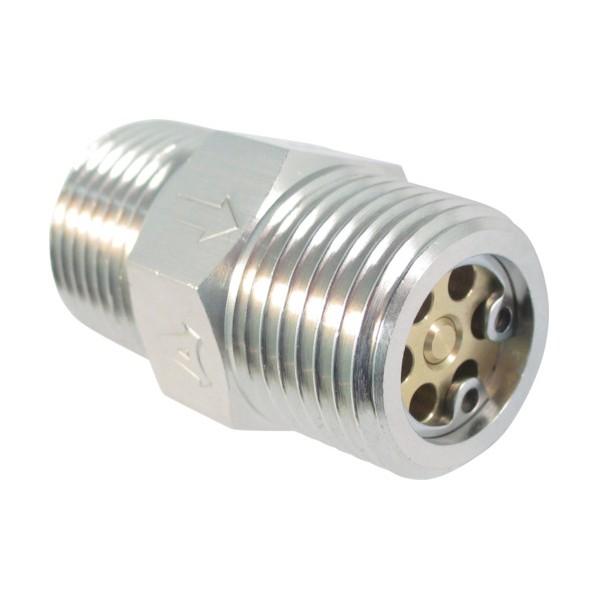 アソー ＡＳＯＨエーチェック黄銅製チェックバルブ外ネジ×外ネジ型Ｒ３／８ AT-1033