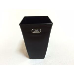 アイカ トールスクエア6号 ブラック 約14×14×23.5cm