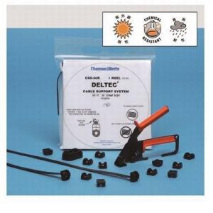 ABB デルテック スリムリールストラップ15.2m巻き 黒色 長さ15.2×幅7.9mm CSS-...