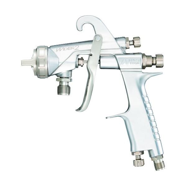 アネスト岩田 スプレーガン ノズル口径:φ1.8mm、塗料噴出量:290ml/min WIDER2-...