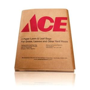 ACE 紙製庭用ごみ袋 114リットル 6065411 ゴミ箱 ごみ箱  5枚
