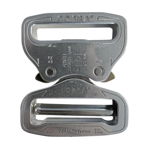 AUSTRIALPIN COBRA ANSI バックル 45MM シルバー FX45AVF