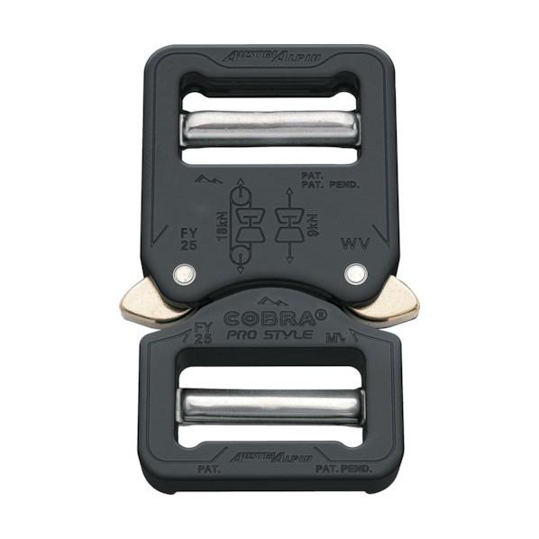 AUSTRIALPIN COBRA バックル 25MM ブラック VV FY25KVV