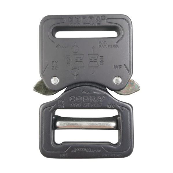 AUSTRIALPIN COBRA バックル 25MM マットブラック VF FY25MVF-B-E...