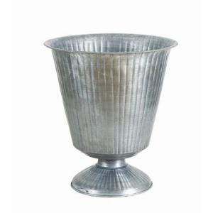 AFFARI OF SWEDEN エブリディプランターポットコーンL シルバー Φ29xH32cm ...