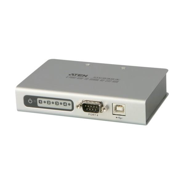 ATEN ＡＴＥＮ　ＵＳＢ　ｔｏ　ＲＳ−２３２　変換器／４ポート　 UC2324