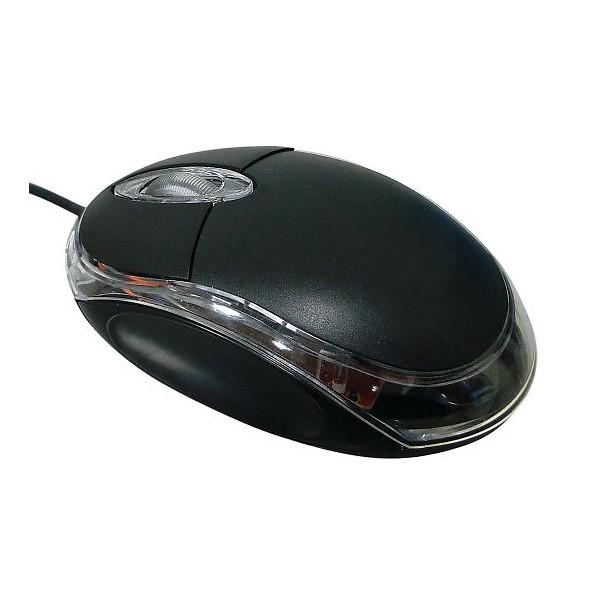 アズワン マウス(有線USB2.0光学式) L-MS-BK 3-669-01