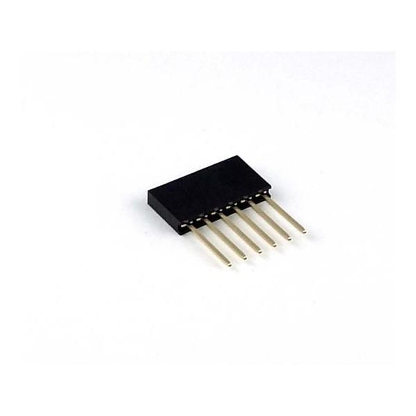 アズワン 6ピン基板用ピンソケット  2160-A6-S106-0EBGA 63-3154-05