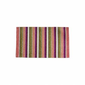 アズワン 玄関マット 部屋 鮮やか 軽い カラフル ベッドサイド ソファー前 約50×160cm ピンク 1311250227301
